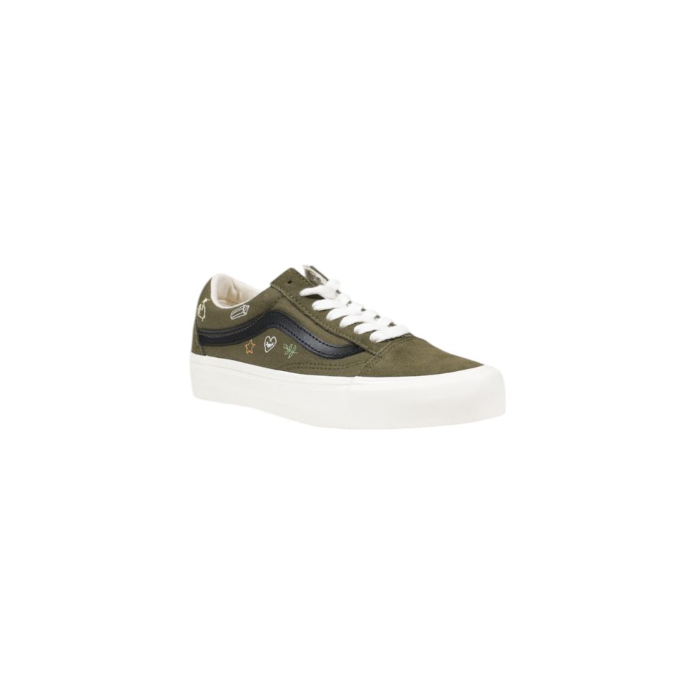 Vans Green Leather Sneaker by Vans