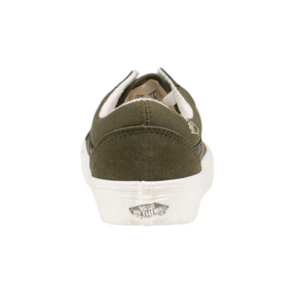 Vans Green Leather Sneaker by Vans