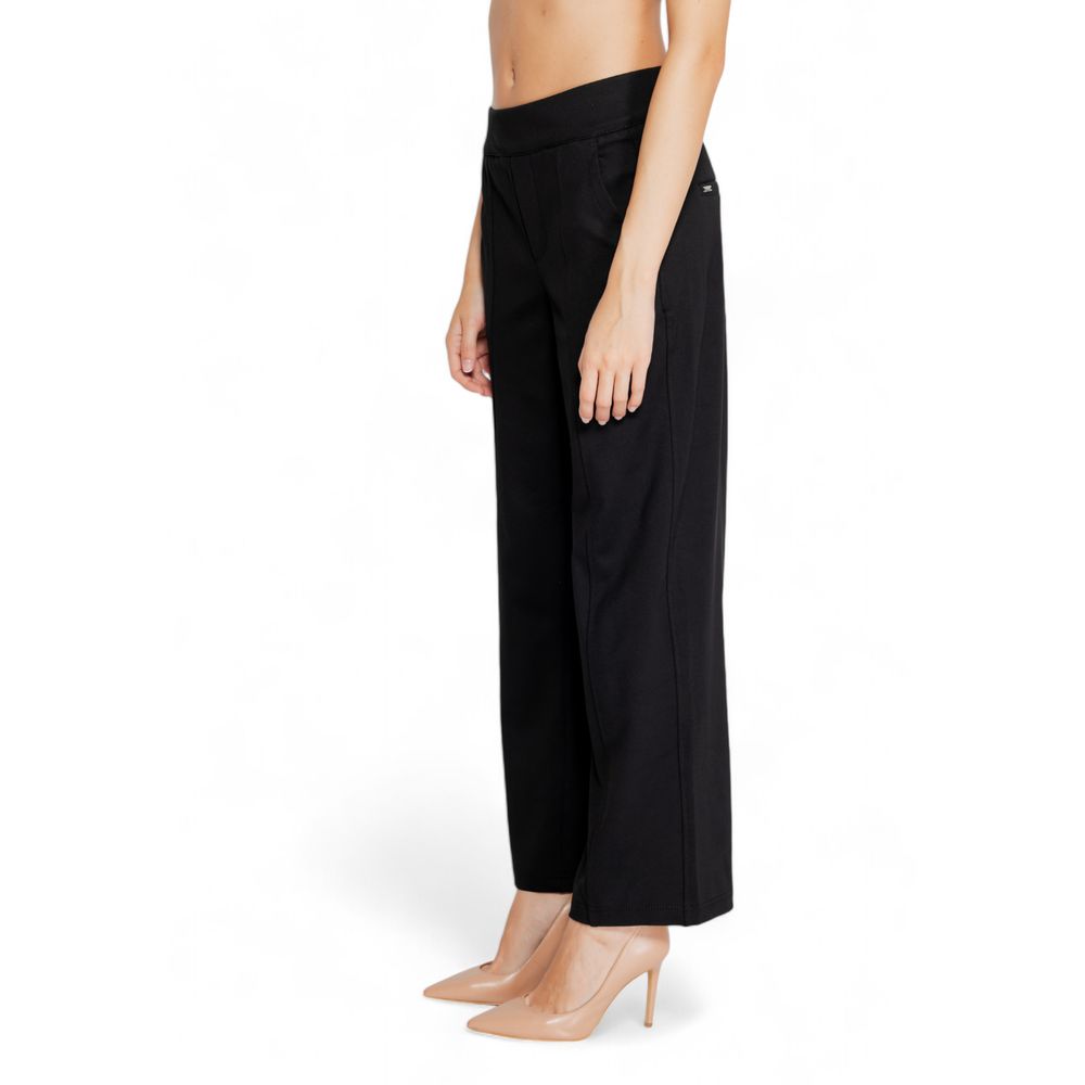 Street One Black Viscose Pant by Street One