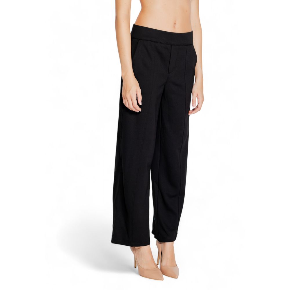 Street One Black Viscose Pant by Street One