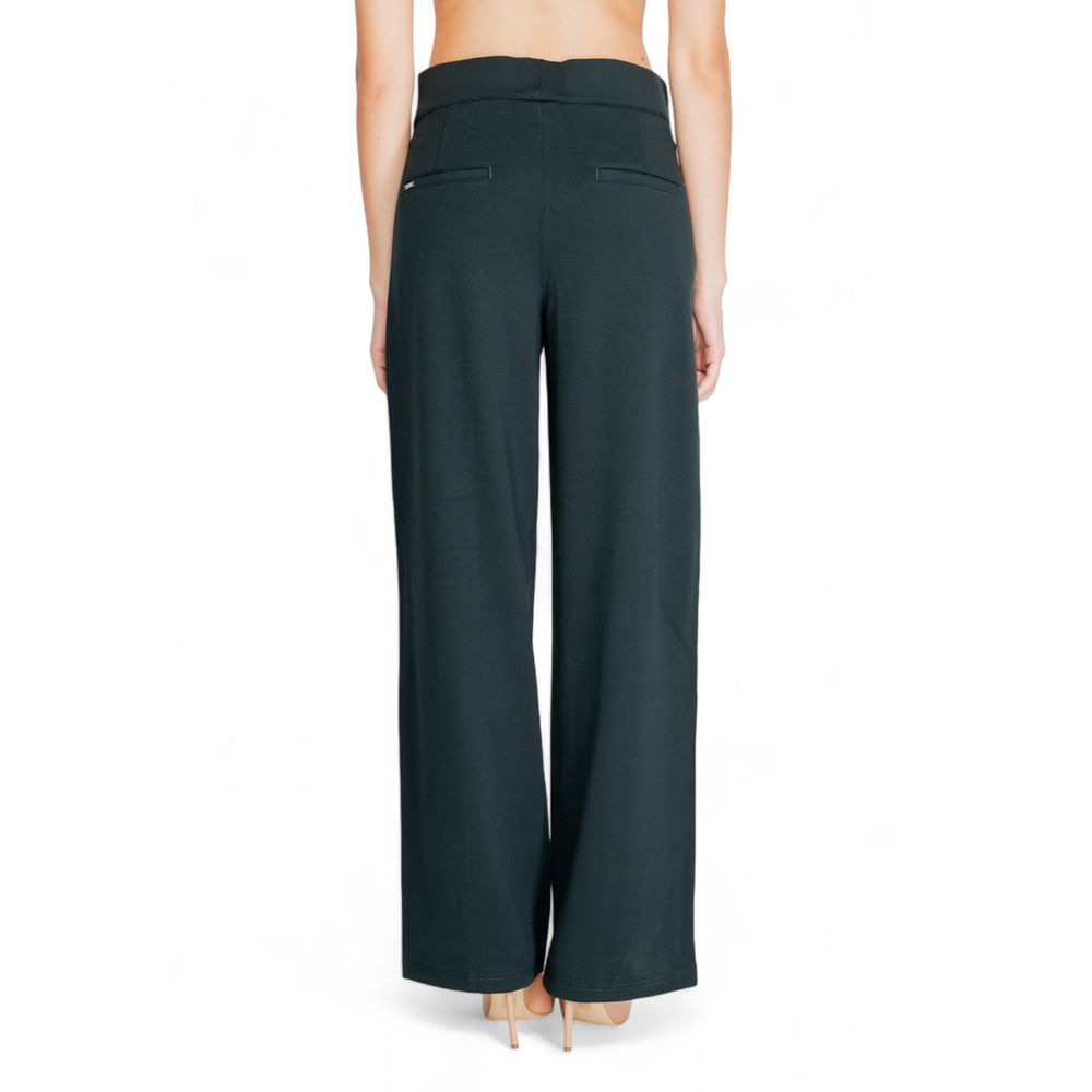 Street One Green Viscose Pant by Street One