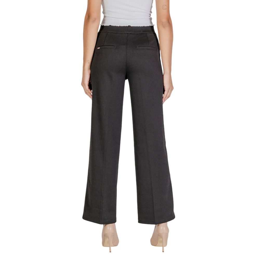 Street One Black Polyester Pant by Street One