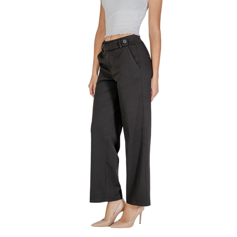 Street One Black Polyester Pant by Street One