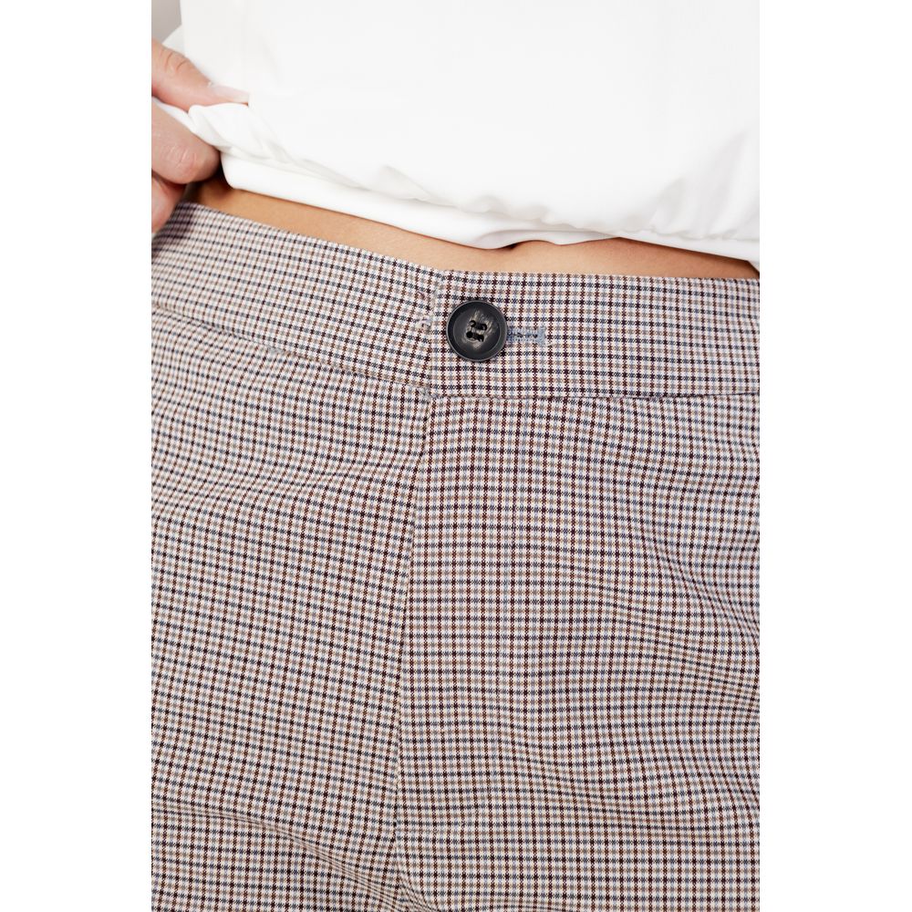Only Beige Polyester Pant by Only