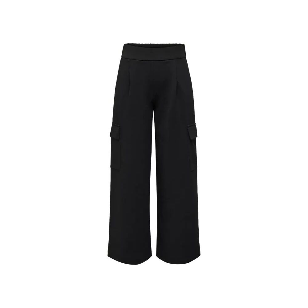Jacqueline De Yong Black Polyester Pant by Jacqueline De Yong