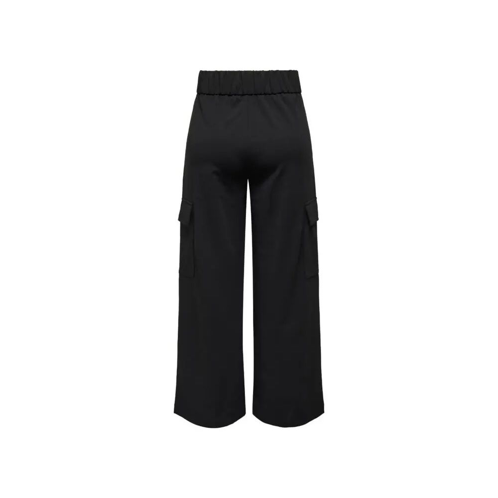 Jacqueline De Yong Black Polyester Pant by Jacqueline De Yong