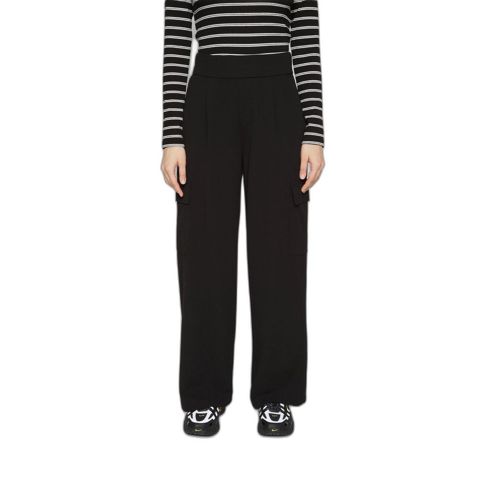 Jacqueline De Yong Black Polyester Pant by Jacqueline De Yong