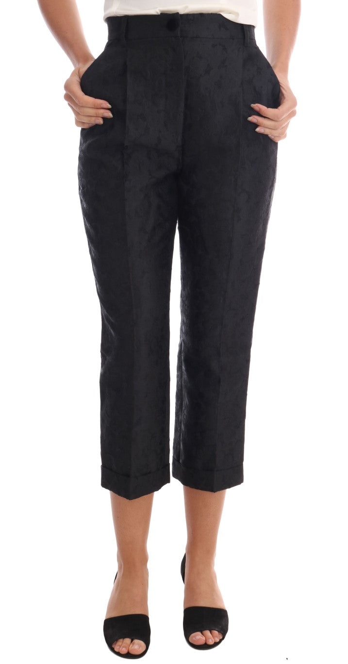 Pantalon capri taille haute élégant Dolce & Gabbana