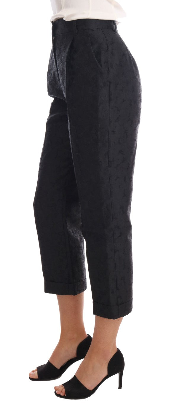 Pantalon capri taille haute élégant Dolce & Gabbana