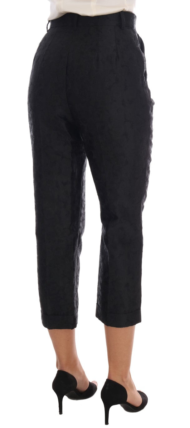 Pantalon capri taille haute élégant Dolce & Gabbana