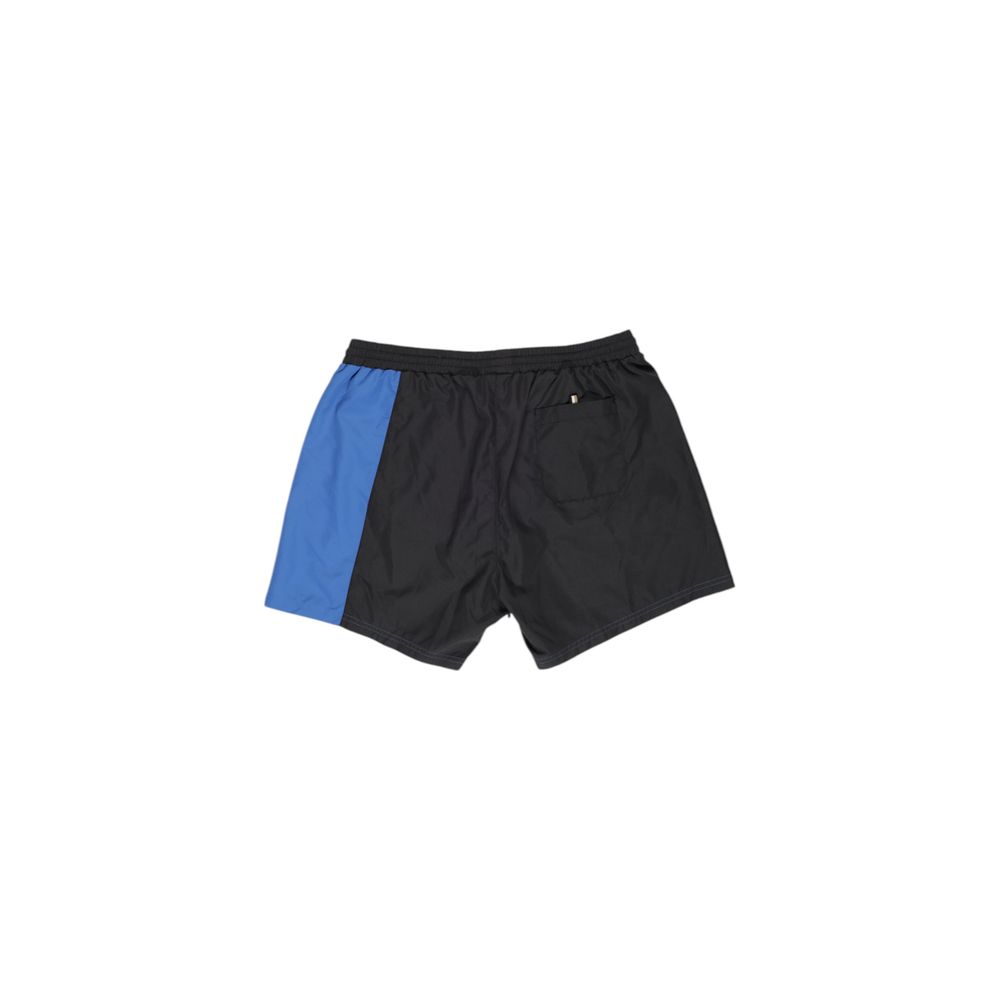 Maillot de bain en polyester bleu Hugo Boss