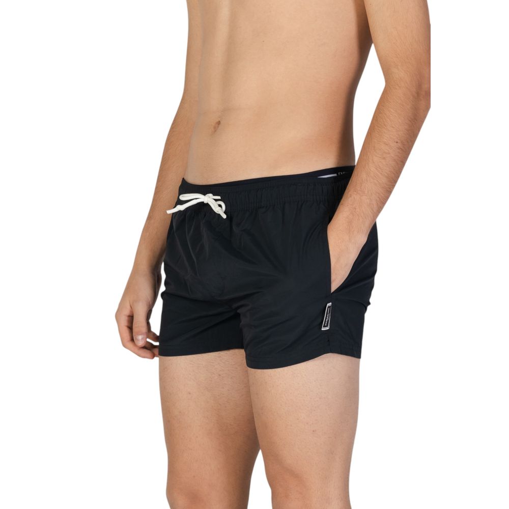 Maillot de bain en polyester noir Hamaki-Ho