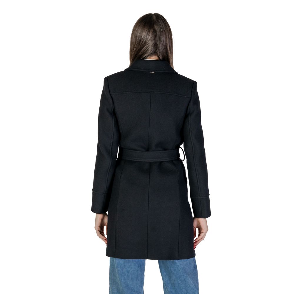 Vestes et manteaux en laine noire Morgan De Toi