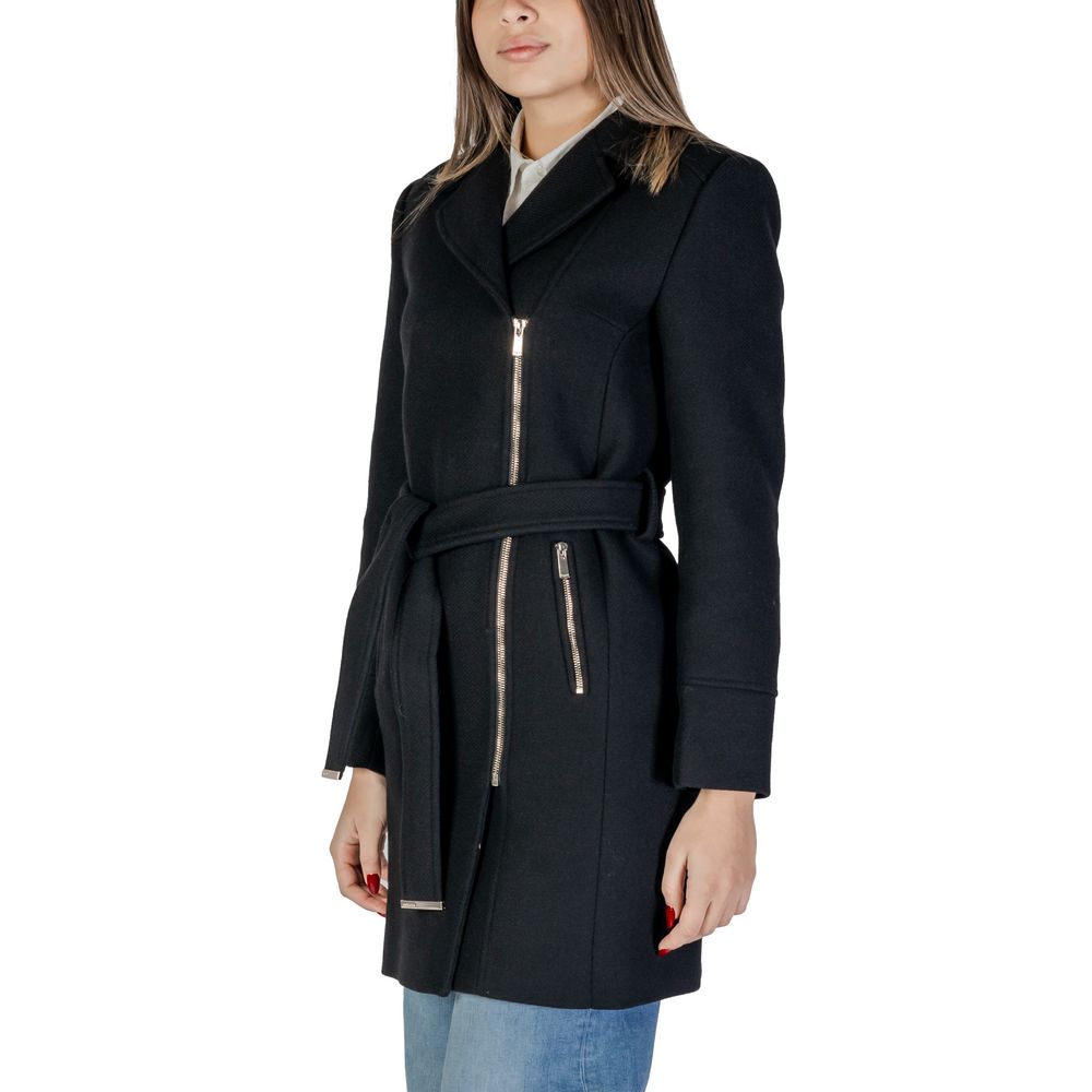 Vestes et manteaux en laine noire Morgan De Toi