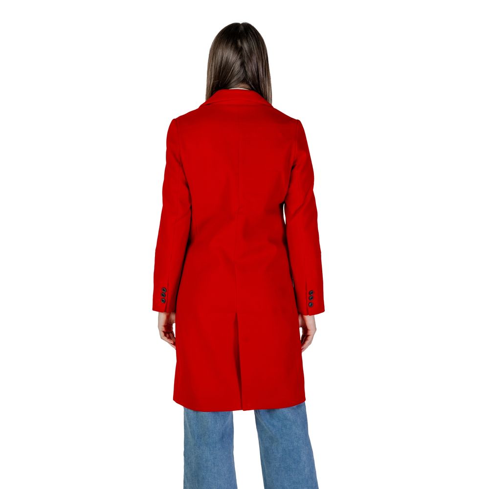 Vestes et manteaux en polyester rouge Vero Moda