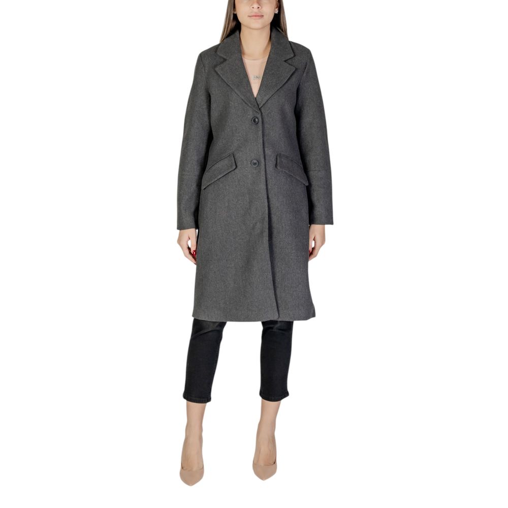 Vestes et manteaux en polyester gris Vero Moda