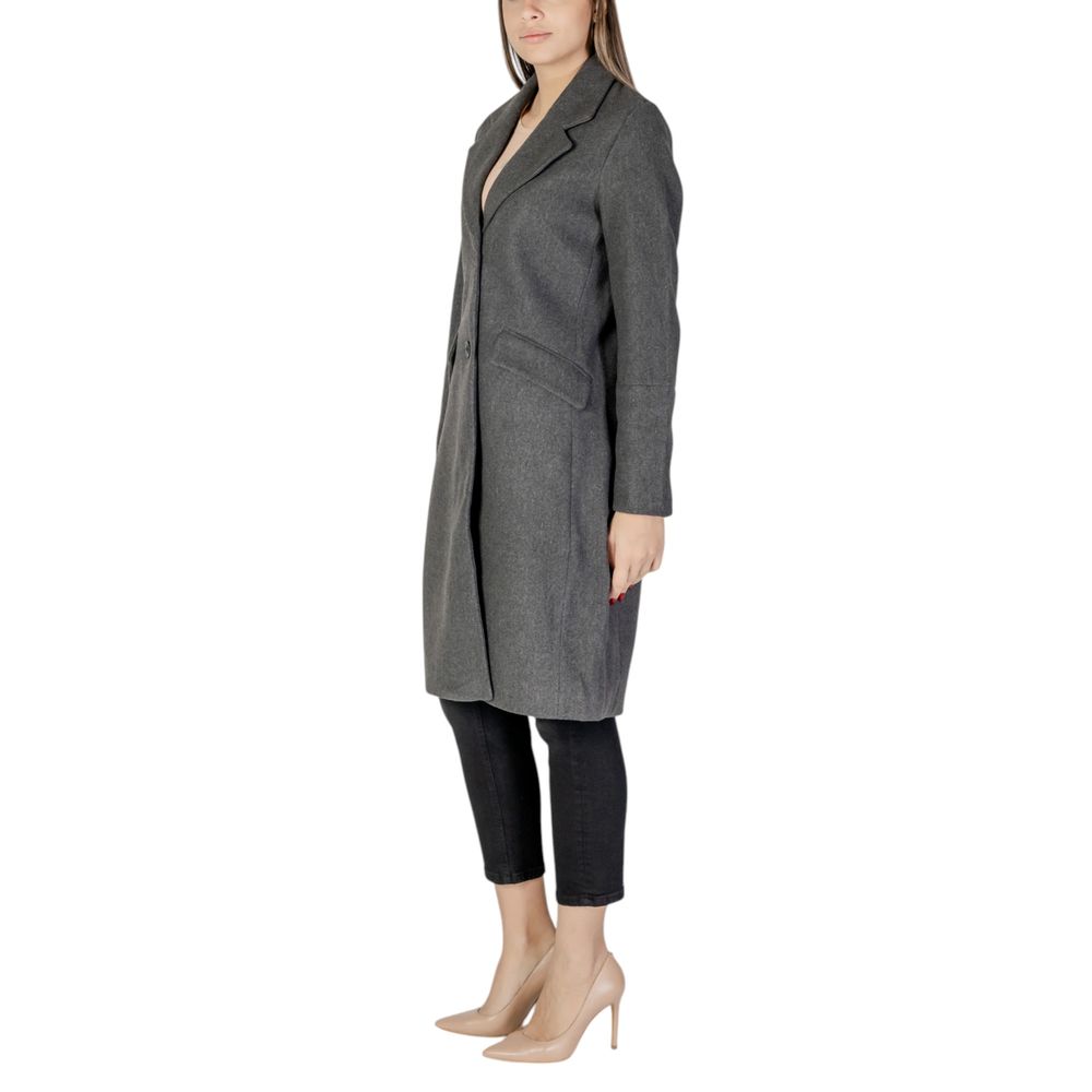 Vestes et manteaux en polyester gris Vero Moda