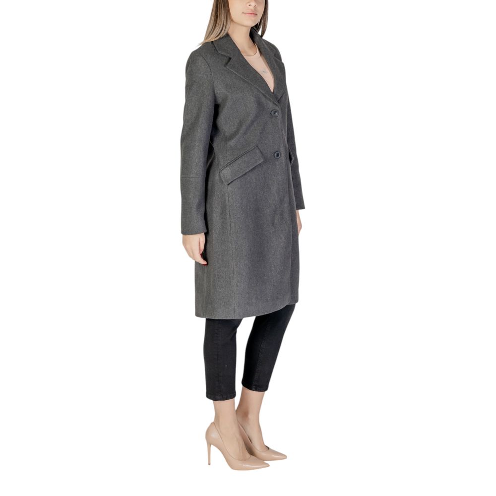 Vestes et manteaux en polyester gris Vero Moda