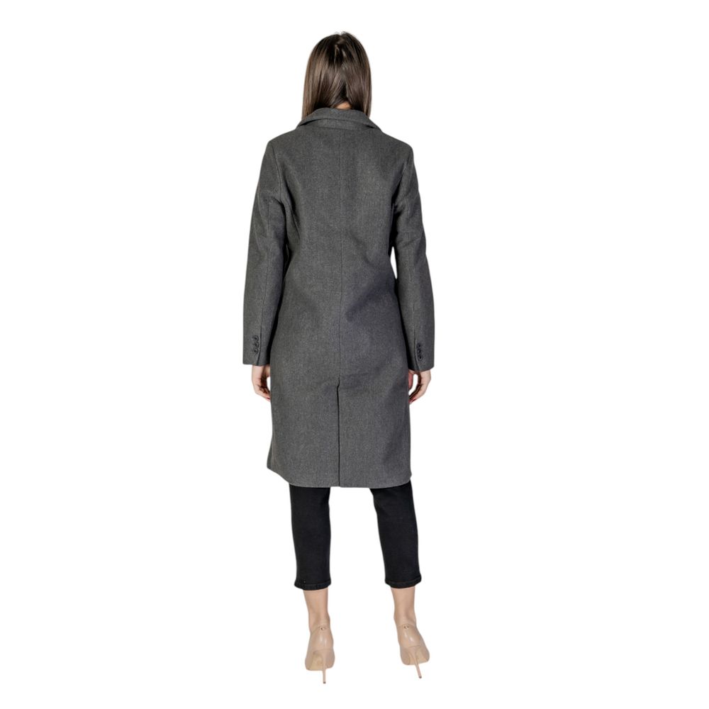 Vestes et manteaux en polyester gris Vero Moda