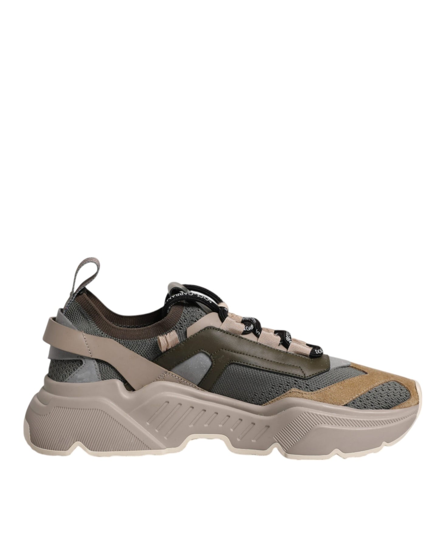 Dolce & Gabbana Multicolor Daymaster Low Top Sneakers Shoes by Dolce & Gabbana