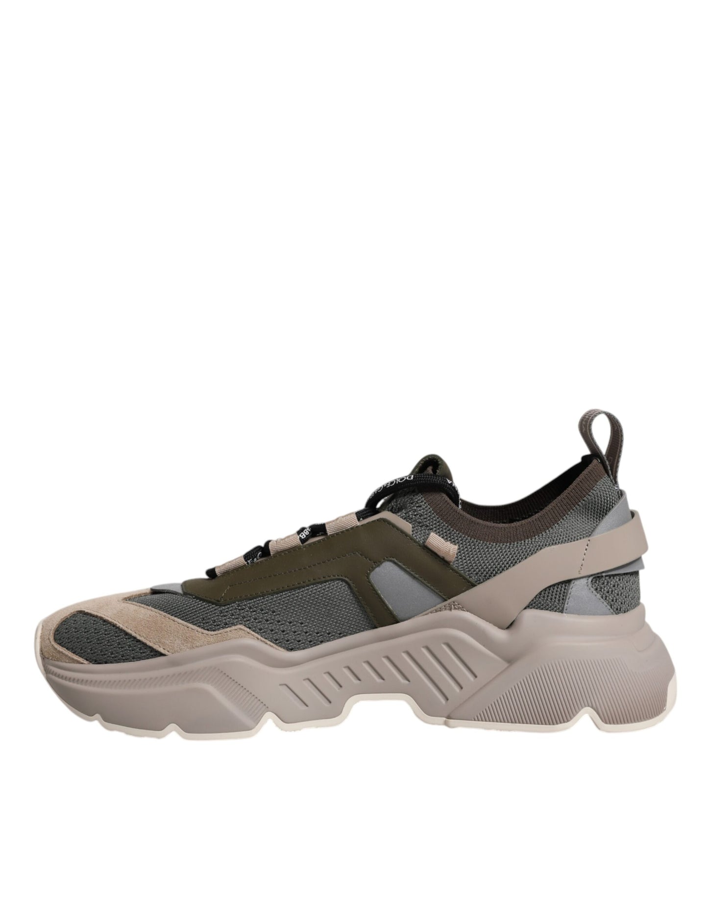 Dolce & Gabbana Multicolor Daymaster Low Top Sneakers Shoes by Dolce & Gabbana