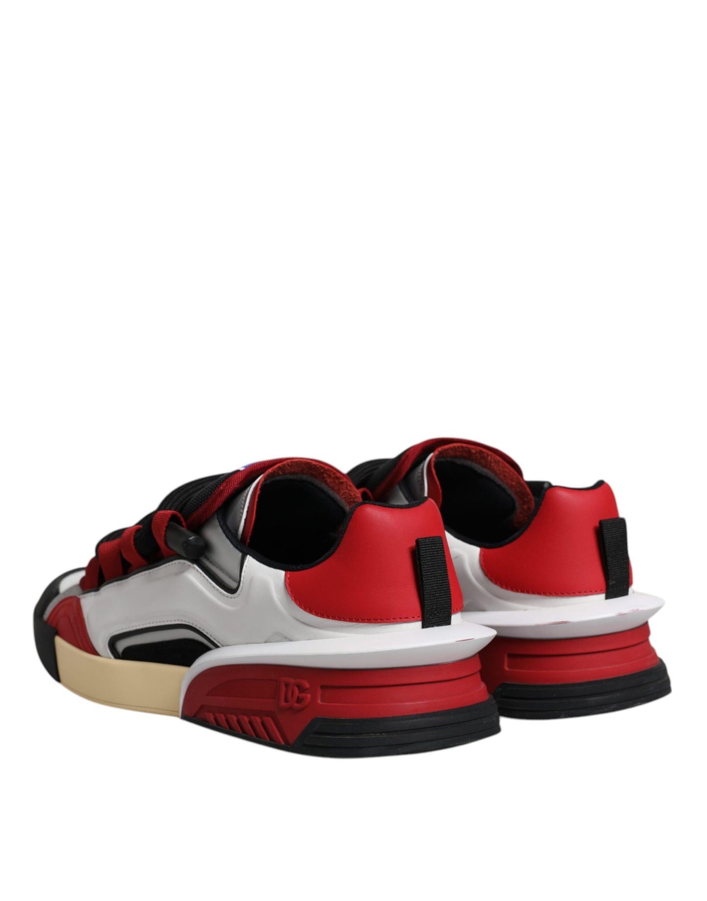 Dolce & Gabbana Multicolor Portofino Space Sneakers Shoes by Dolce & Gabbana