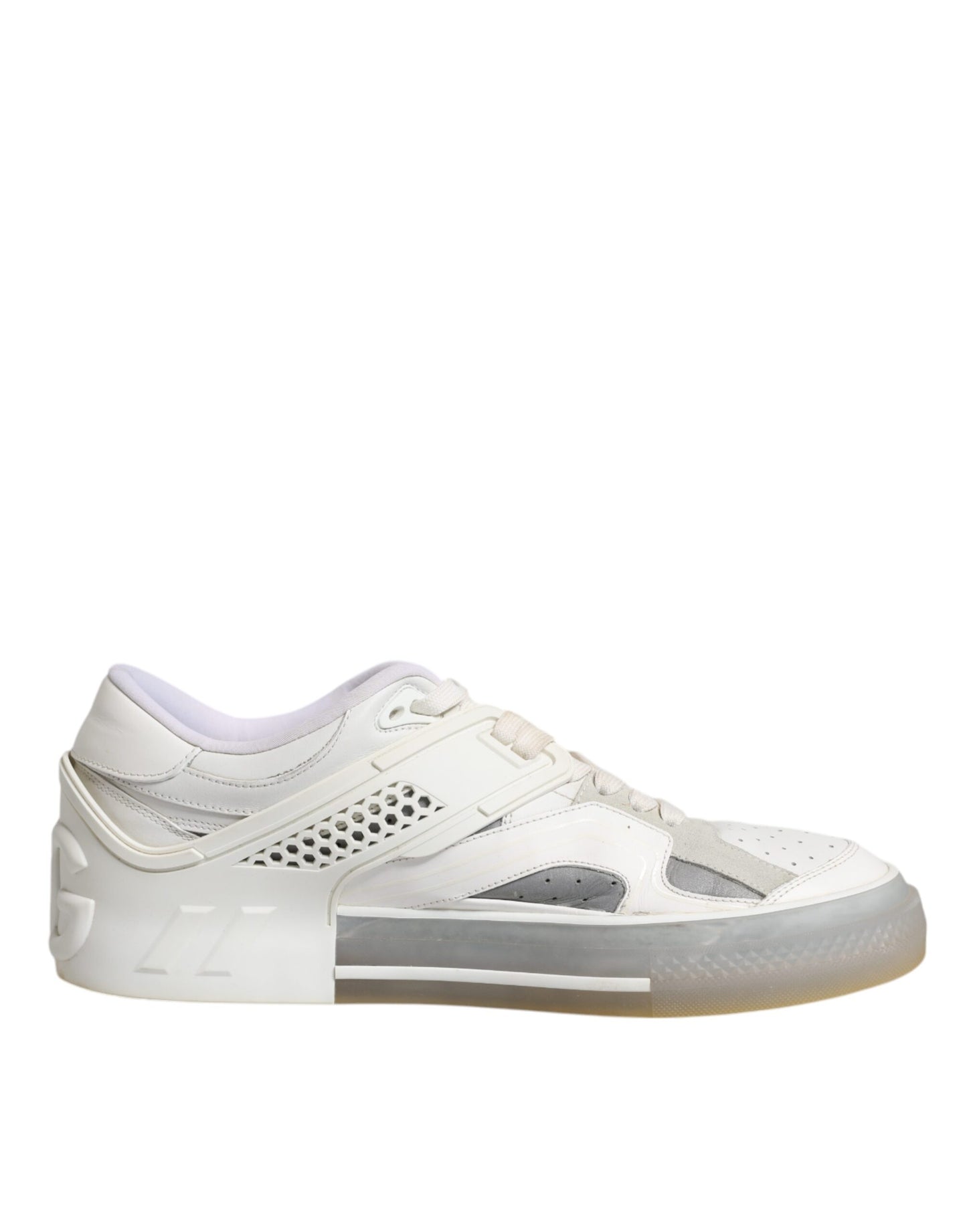Dolce & Gabbana White DG Logo CUSTOM 2.Zero Sneakers Shoes by Dolce & Gabbana