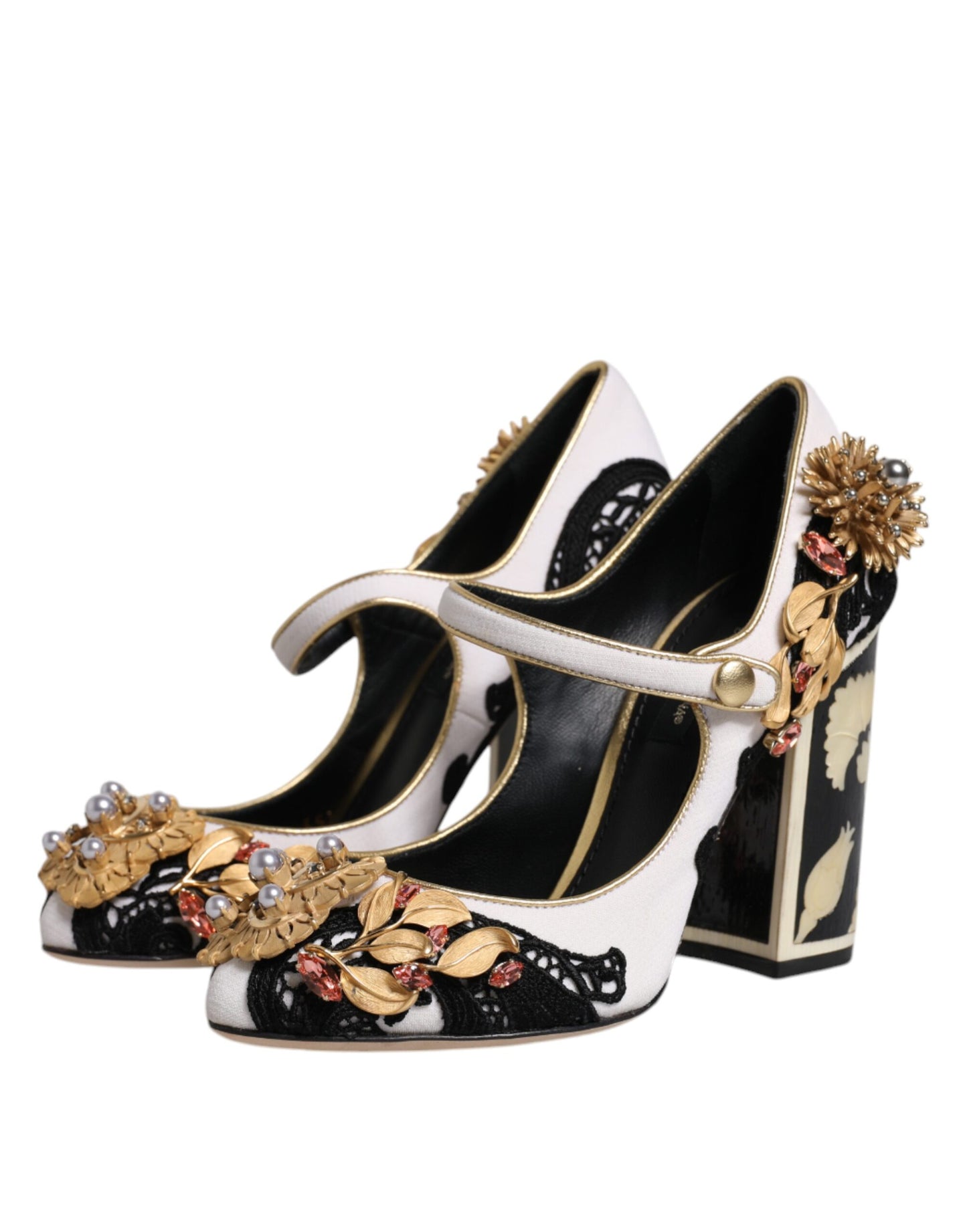 Escarpins à talons multicolores Dolce & Gabbana