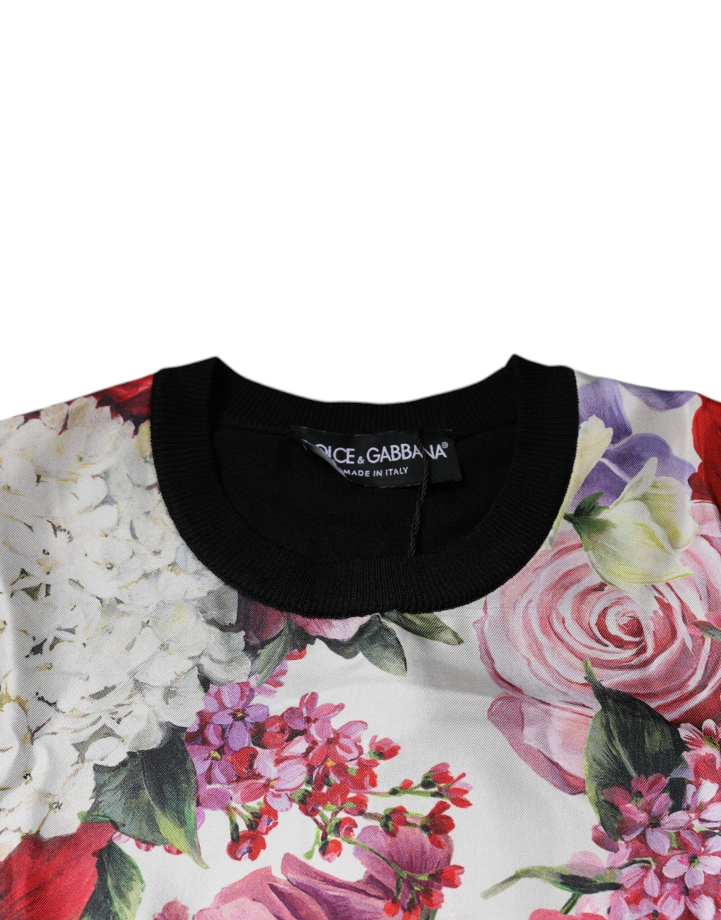 Dolce & Gabbana Multicolor Floral Silk Sleeveless Tank Blouse Top by Dolce & Gabbana