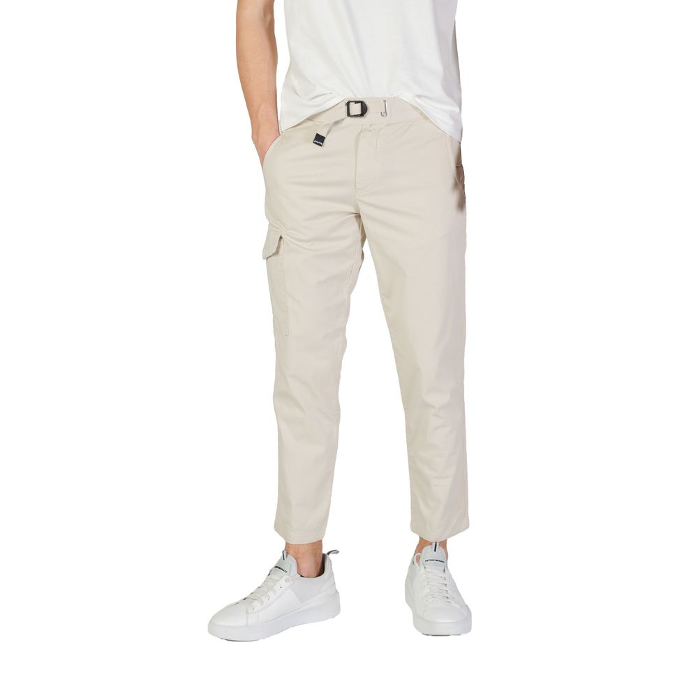 Refrigiwear Beige Cotton Pant by Refrigiwear