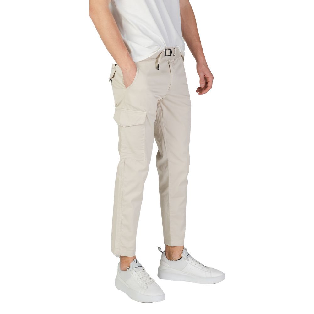 Refrigiwear Beige Cotton Pant by Refrigiwear