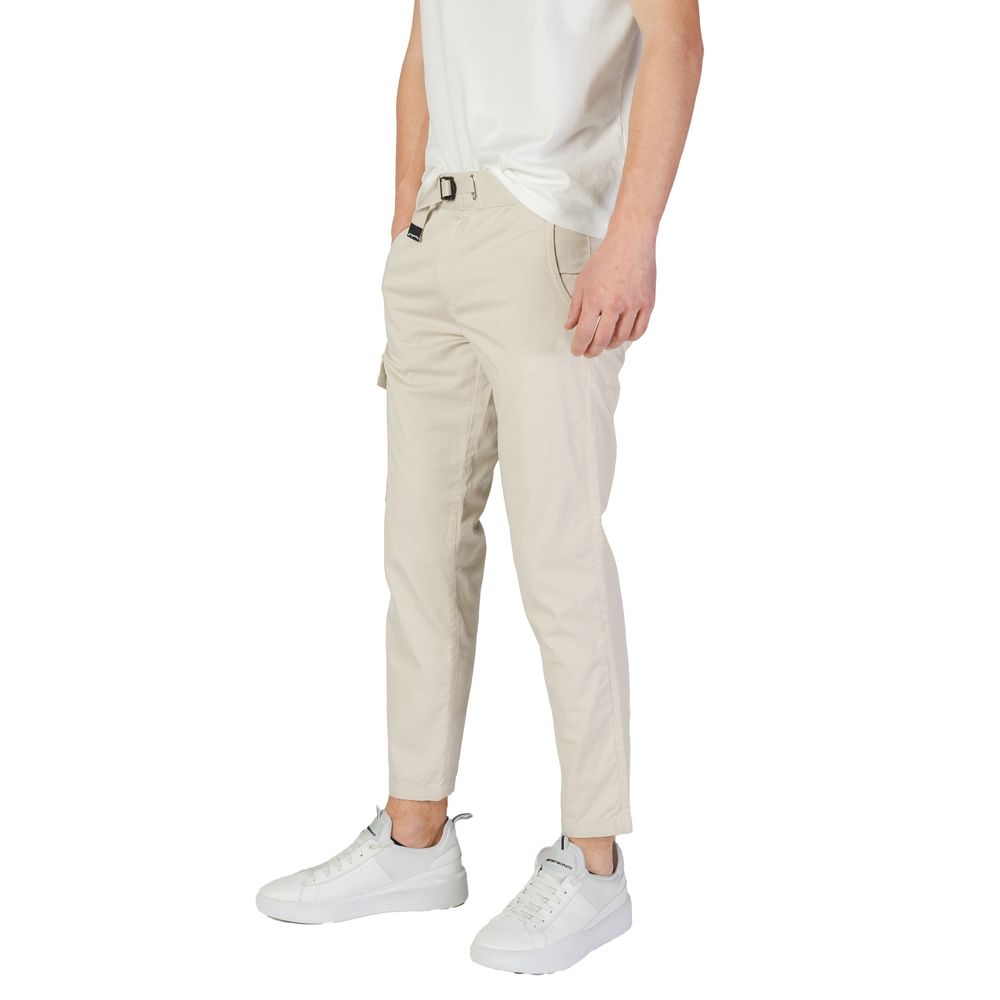 Refrigiwear Beige Cotton Pant by Refrigiwear