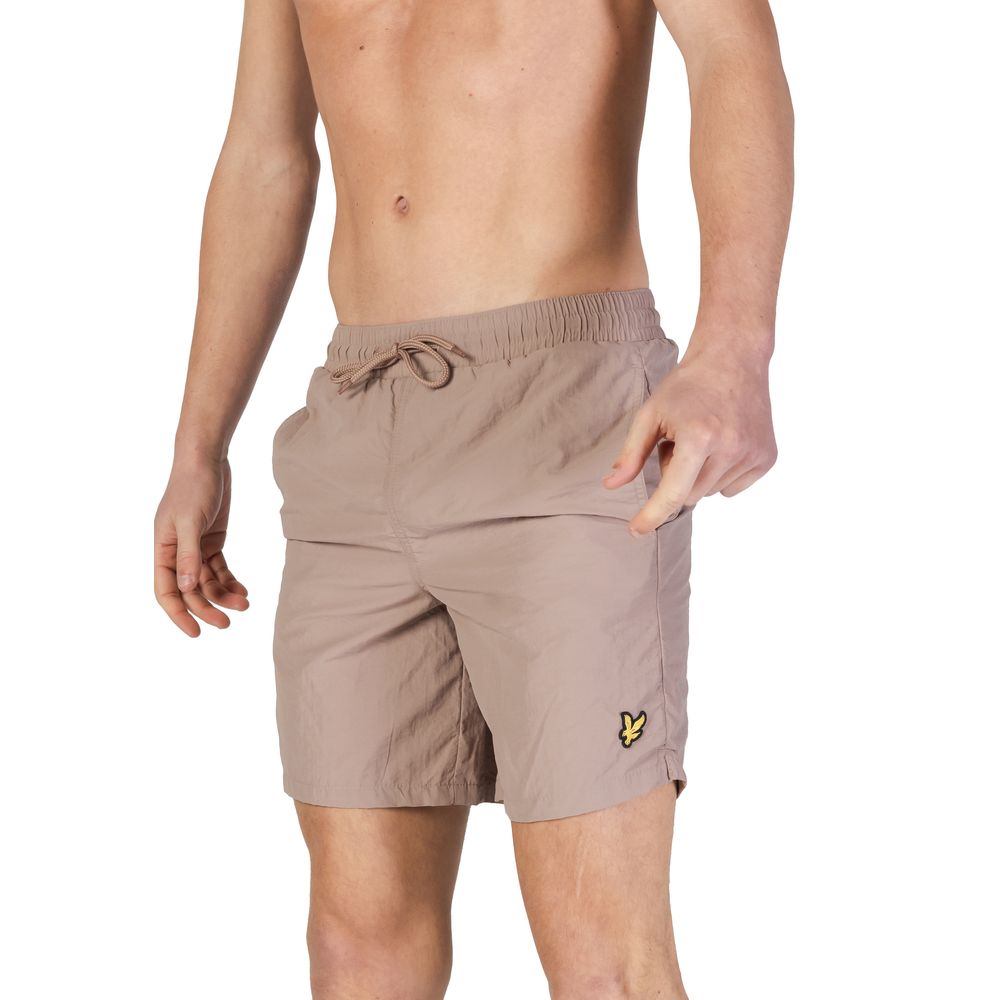 Maillots de bain en nylon gris Lyle & Scott