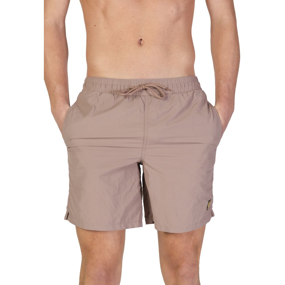 Maillots de bain en nylon gris Lyle & Scott
