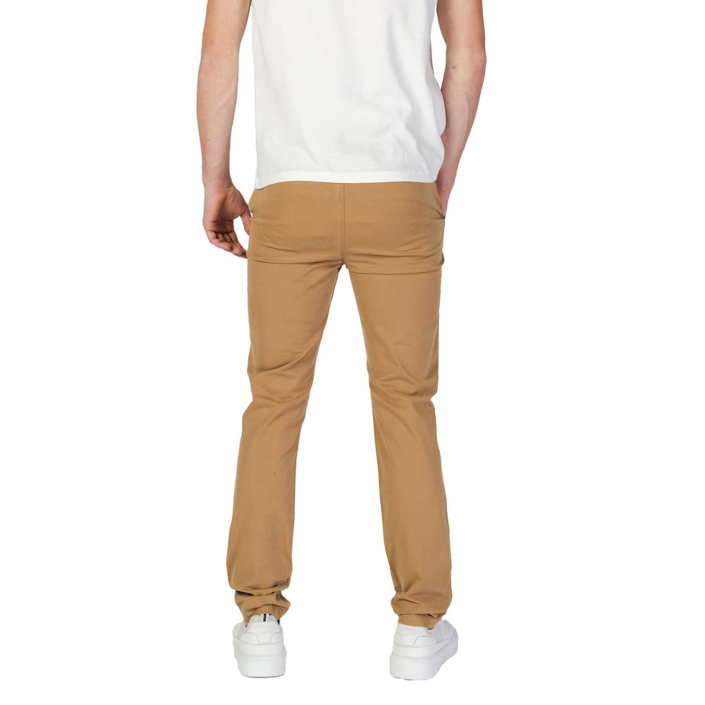Superdry Beige Cotton Skinny Pant by Superdry