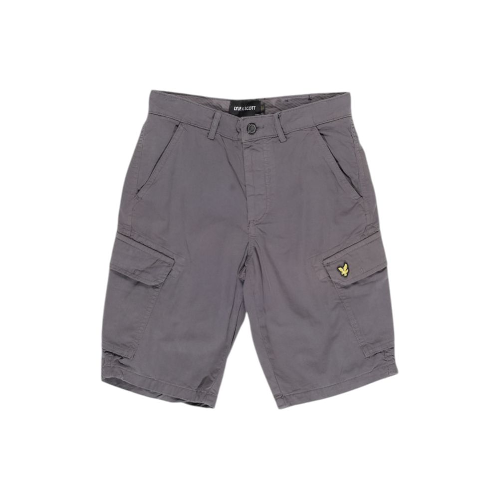 Short en coton gris Lyle & Scott