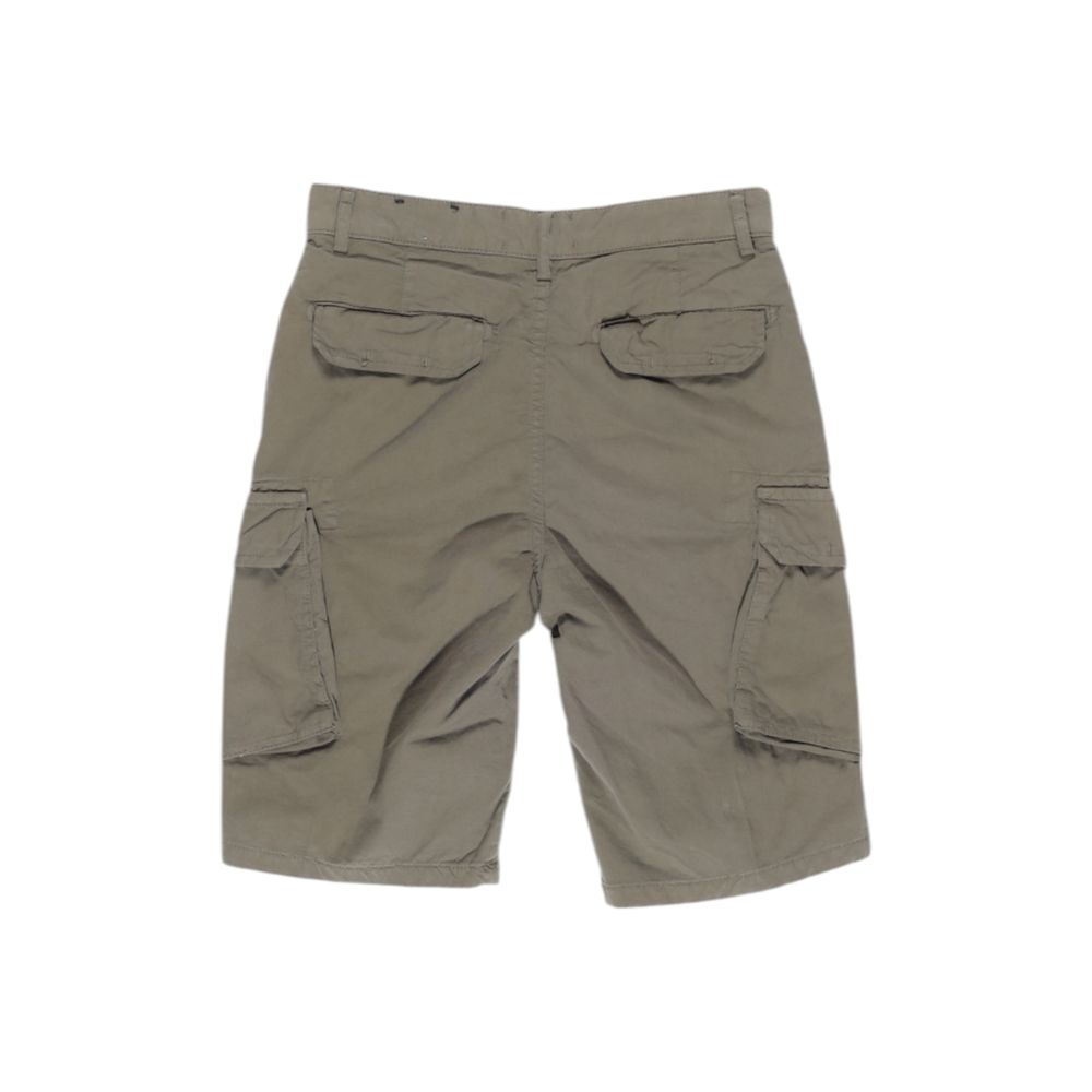 Lyle & Scott Green Cotton Bermudas