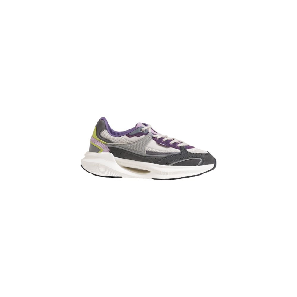 D.A.T.E Gray Fabric Sneaker by D.A.T.E