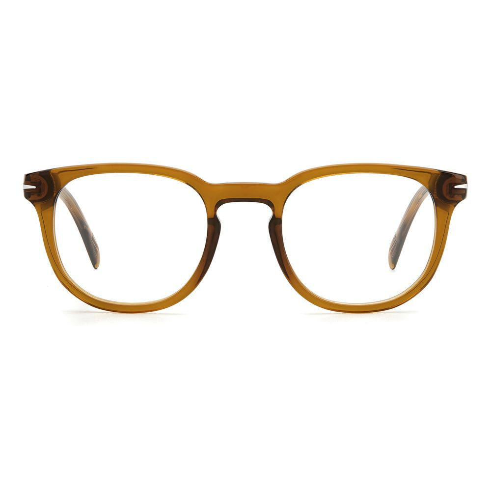 Montures en acétate orange David Beckham