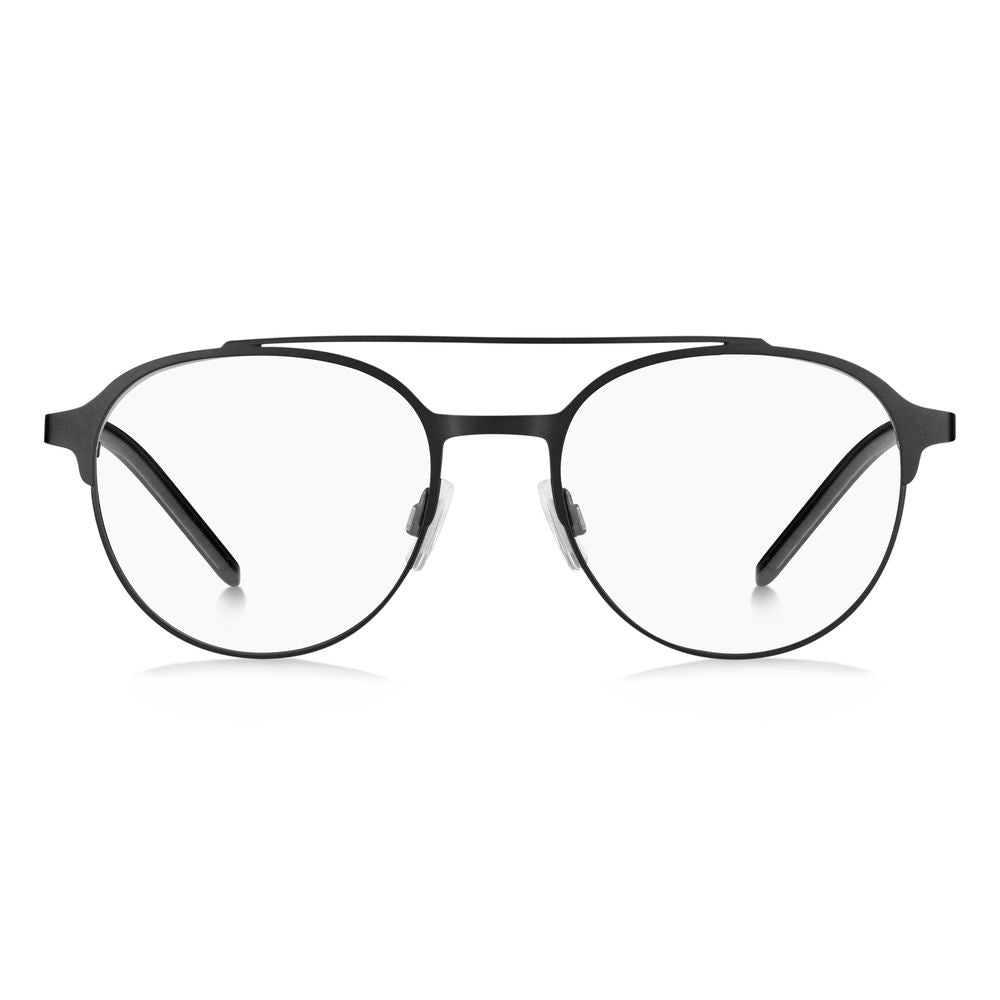 Montures en métal noir Hugo Boss