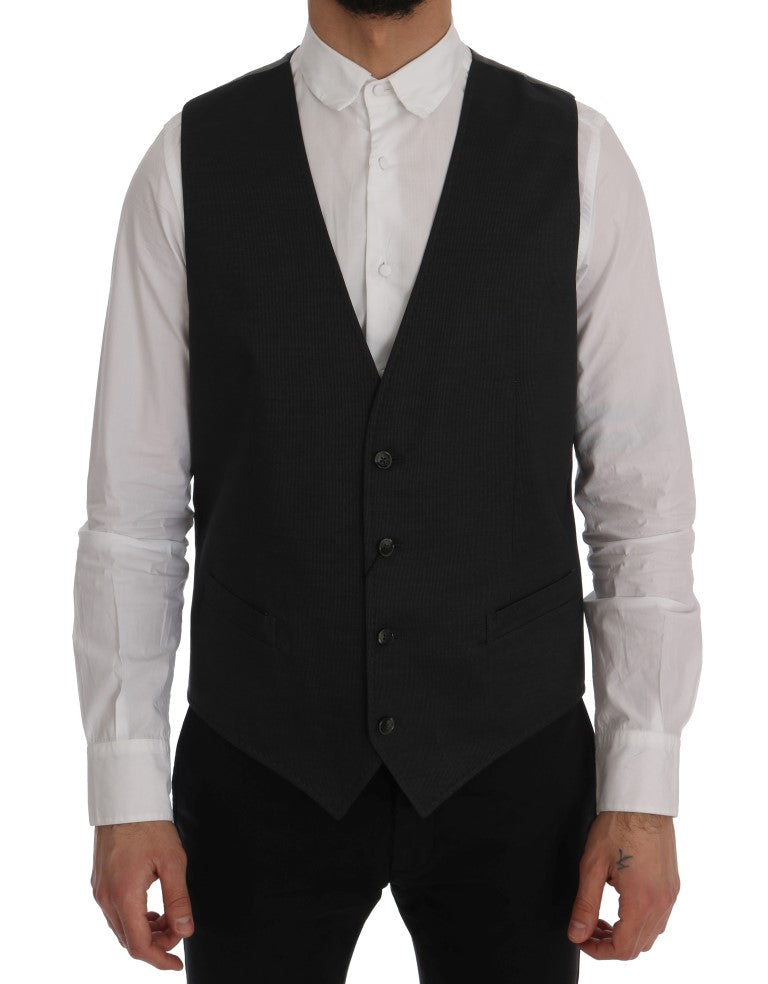 Gilet élégant gris Dolce & Gabbana
