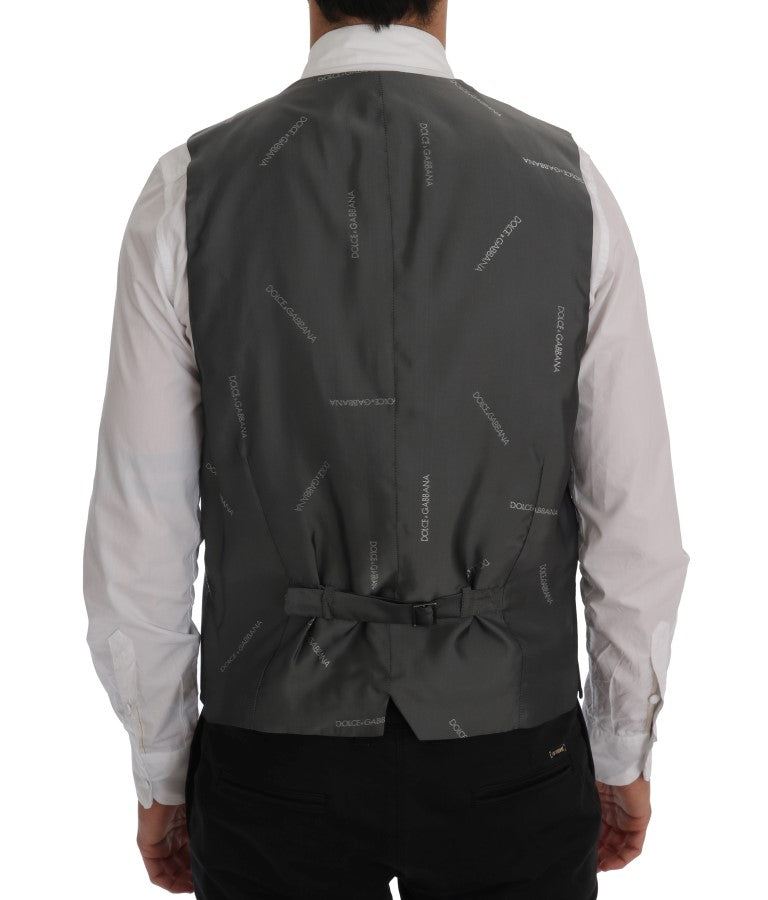 Gilet élégant gris Dolce & Gabbana