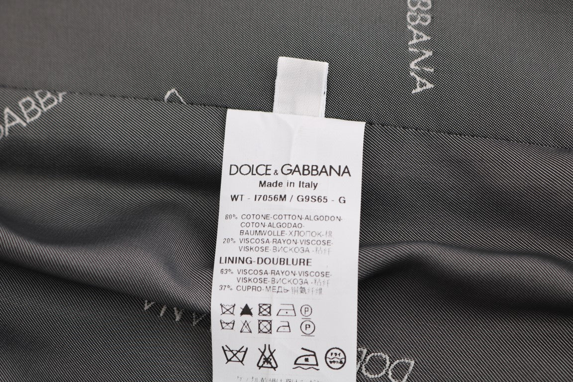 Gilet élégant gris Dolce & Gabbana
