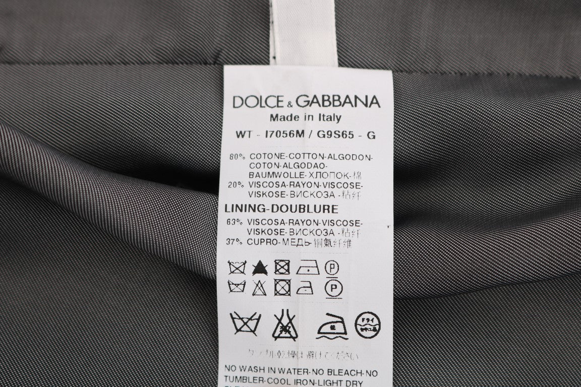 Dolce & Gabbana Élégant Gilet Cardigan Rayé