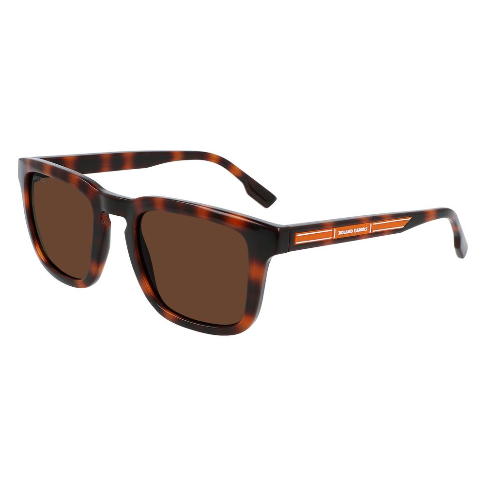 Lunettes de soleil Lacoste marron injectées