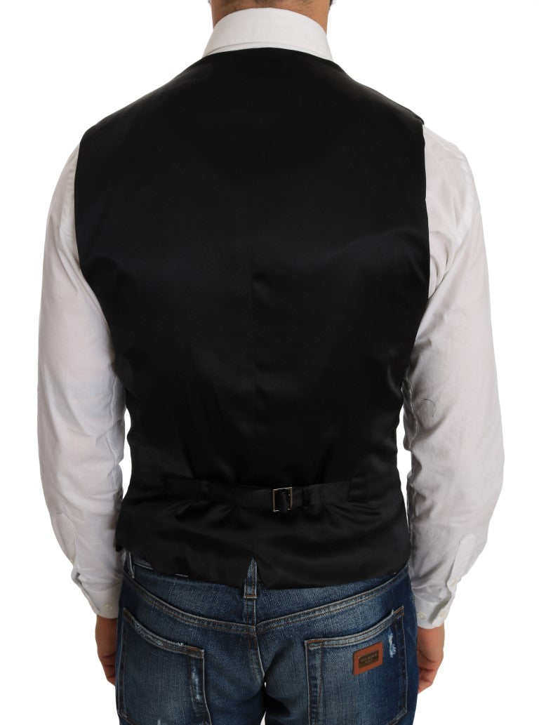 Dolce & Gabbana Black Polka Dot Pattern Cardigan