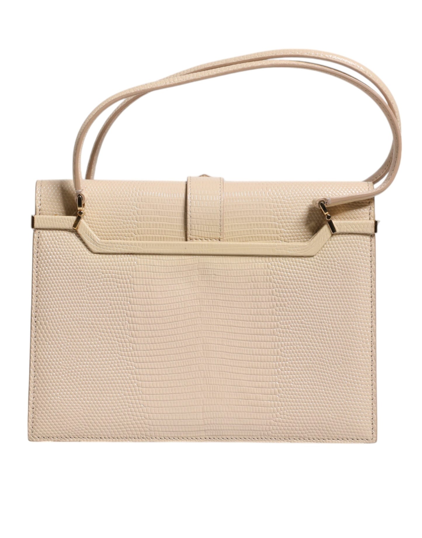 Sac à bandoulière Ingrid en cuir beige Dolce & Gabbana