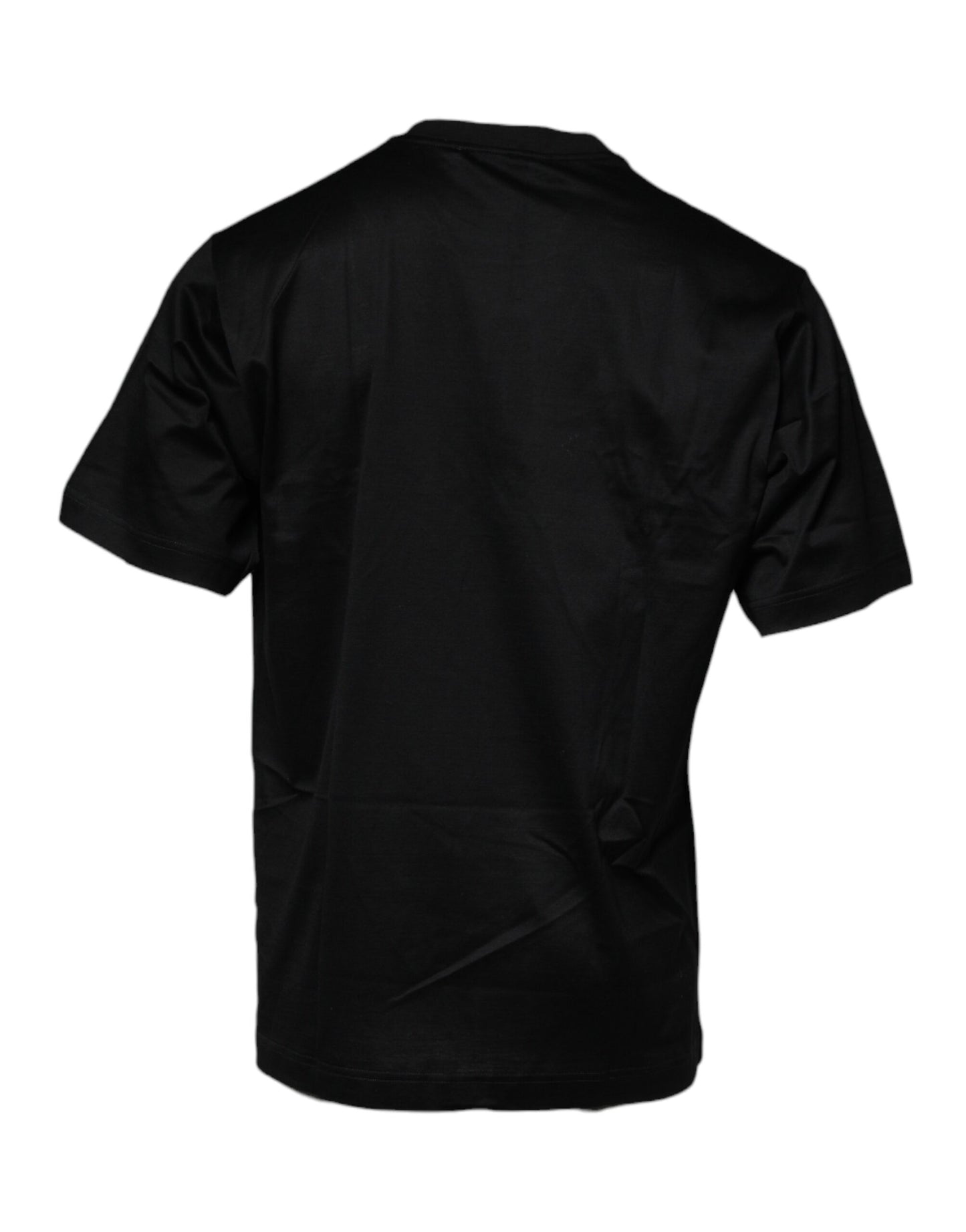 Dolce & Gabbana Black Crew Neck Short Sleeve T-shirt by Dolce & Gabbana