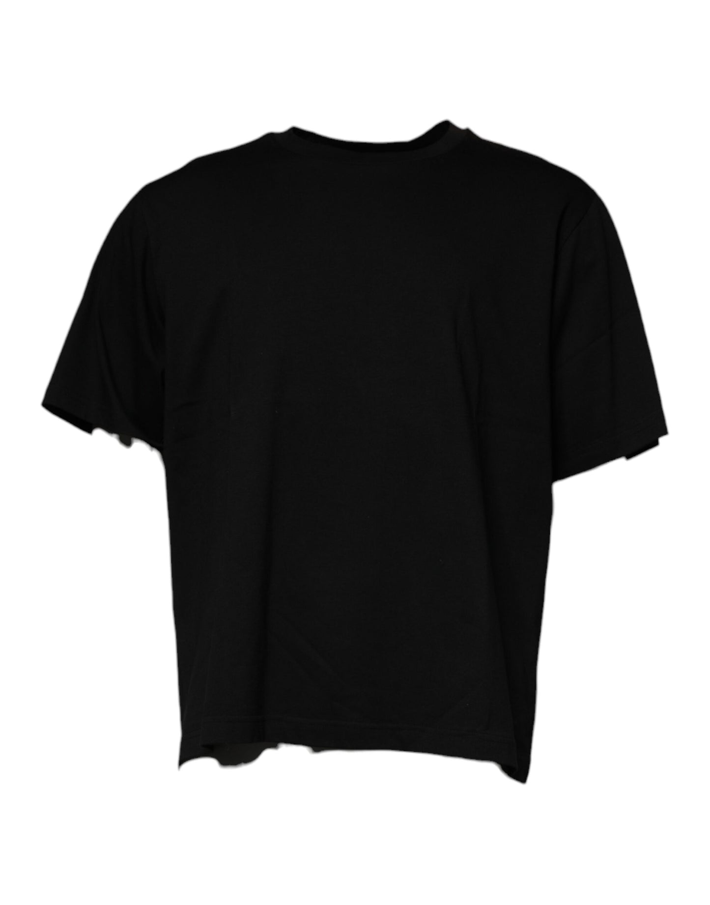 Dolce & Gabbana Black Crew Neck Short Sleeve T-shirt by Dolce & Gabbana