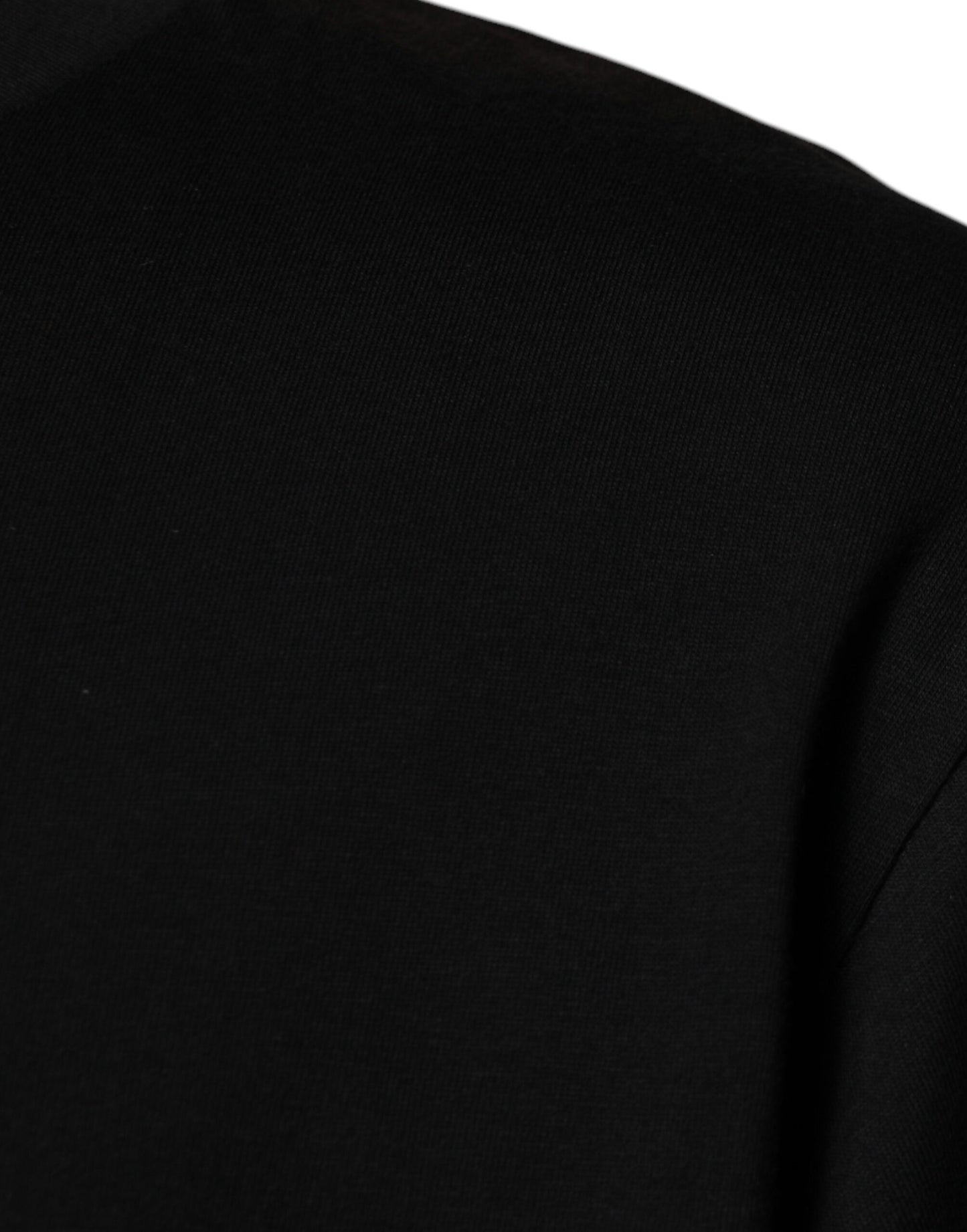 Dolce & Gabbana Black Crew Neck Short Sleeve T-shirt by Dolce & Gabbana